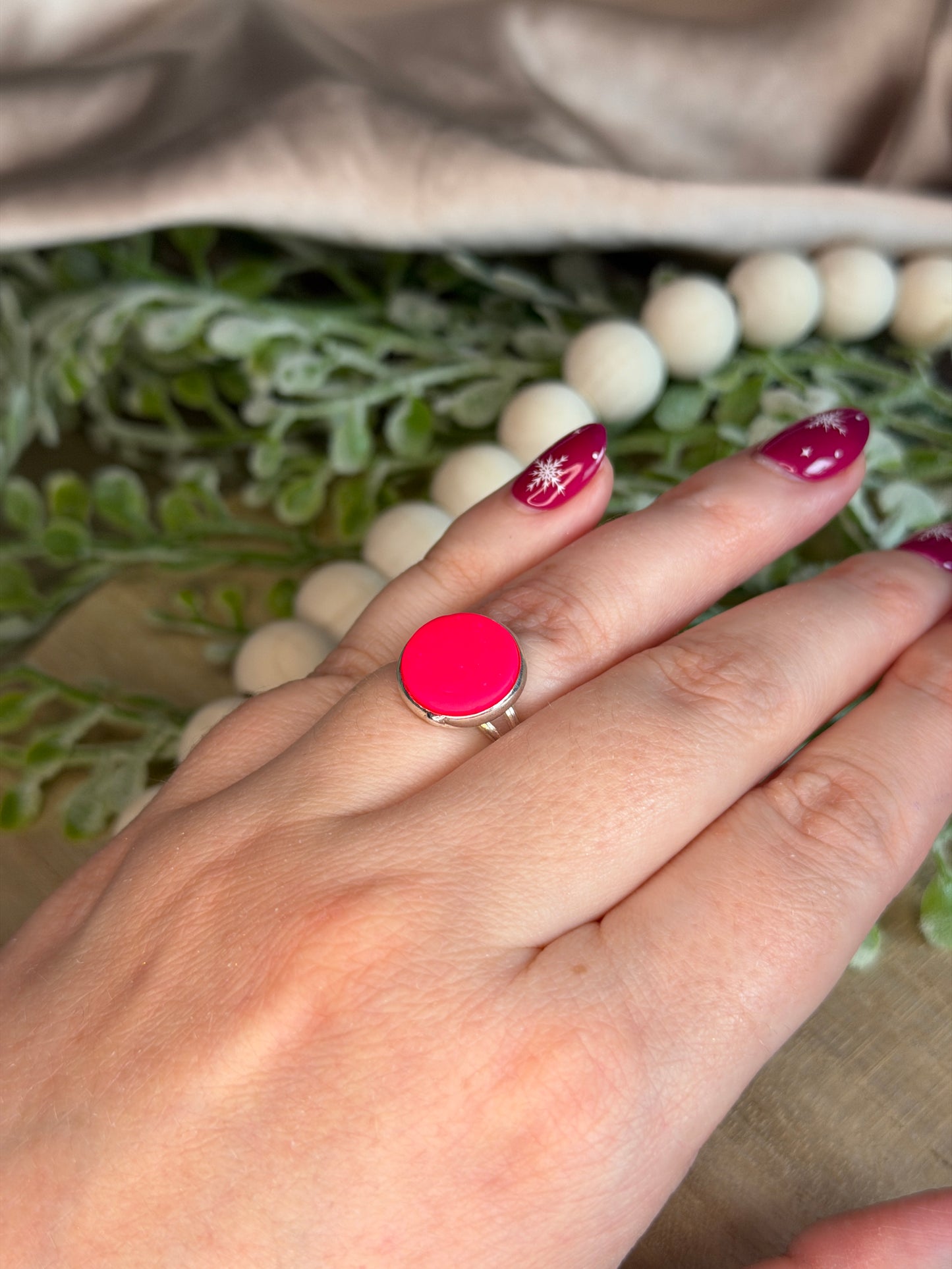 Ring - Hot Pink