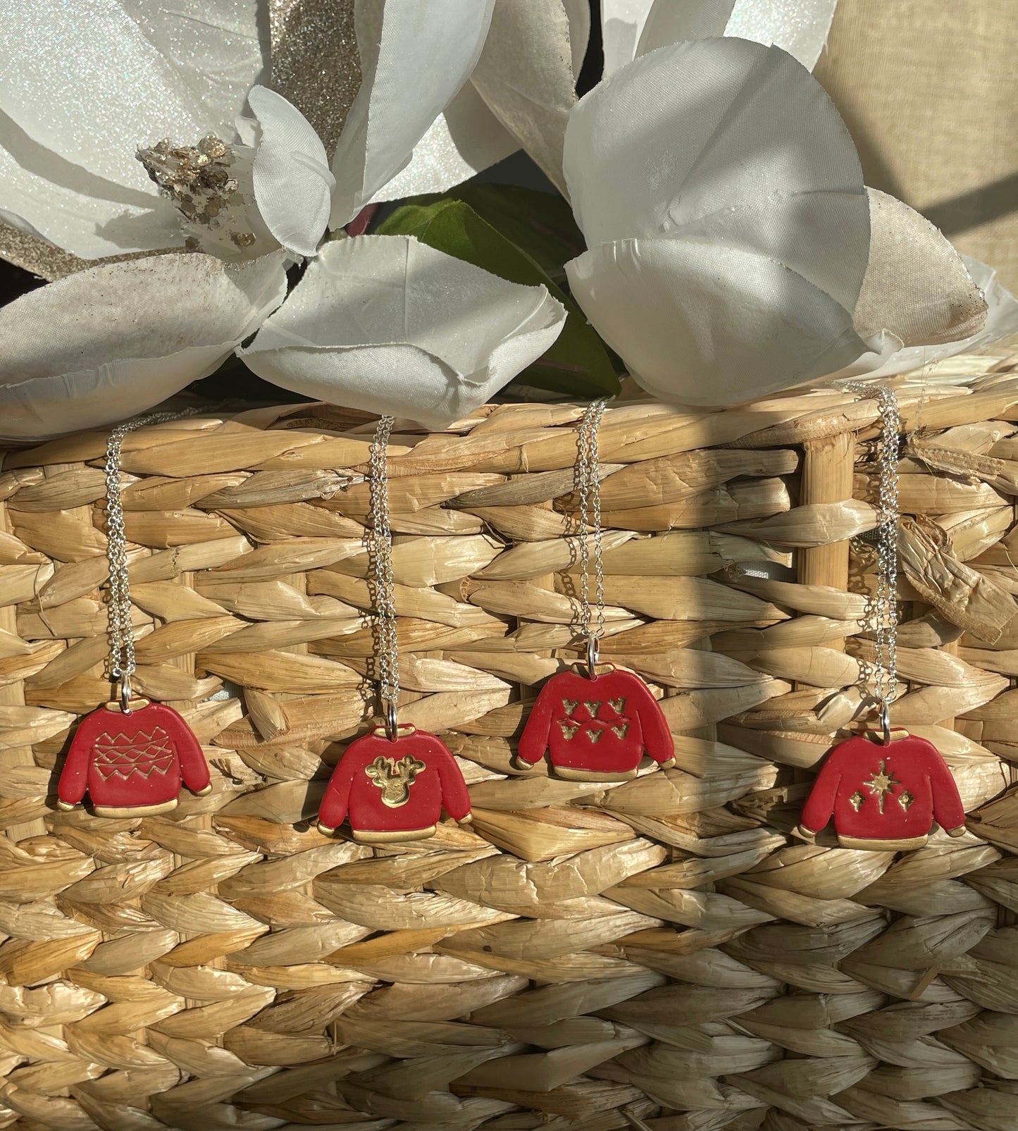 Sweater Necklaces