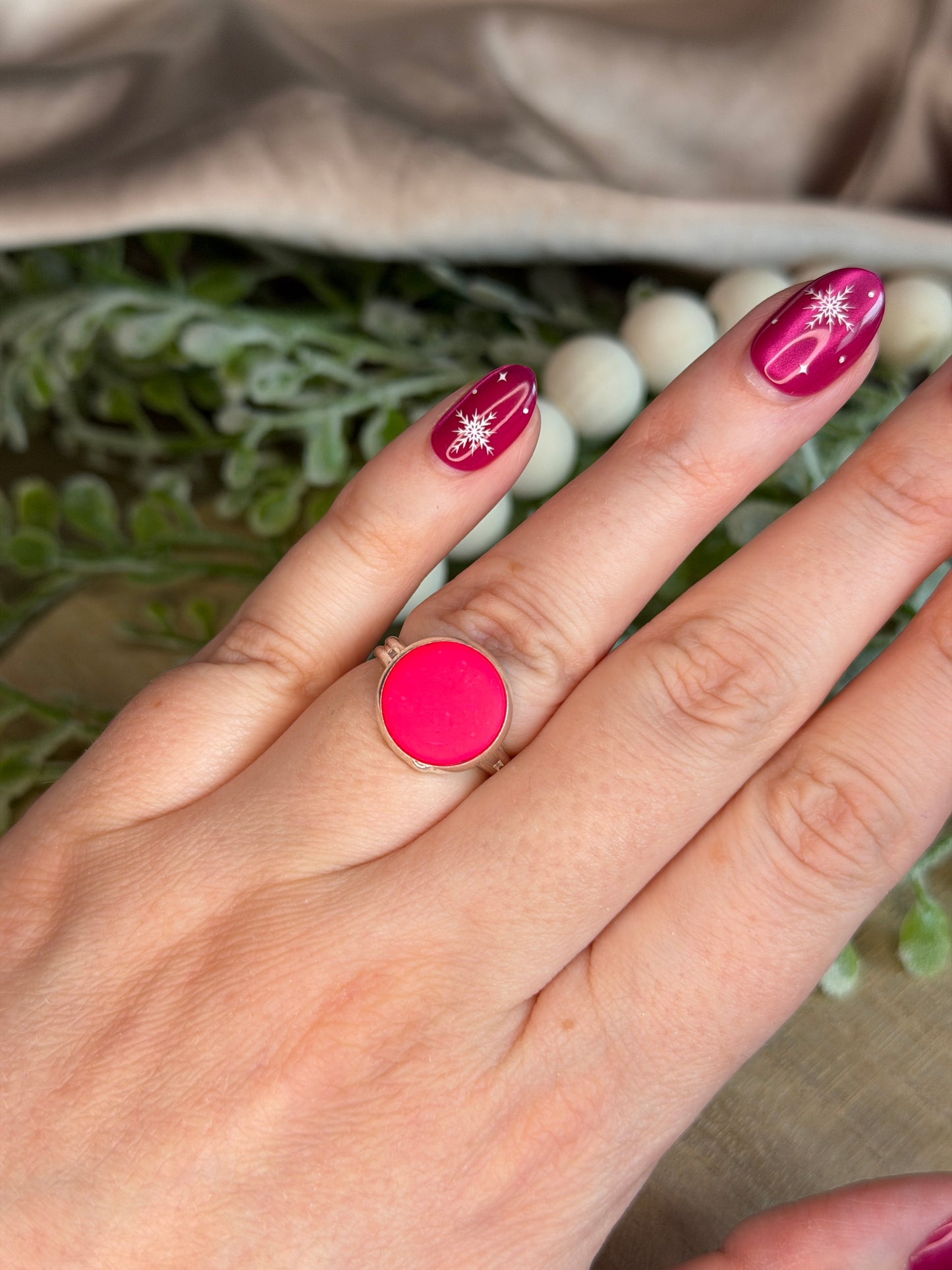 Ring - Hot Pink