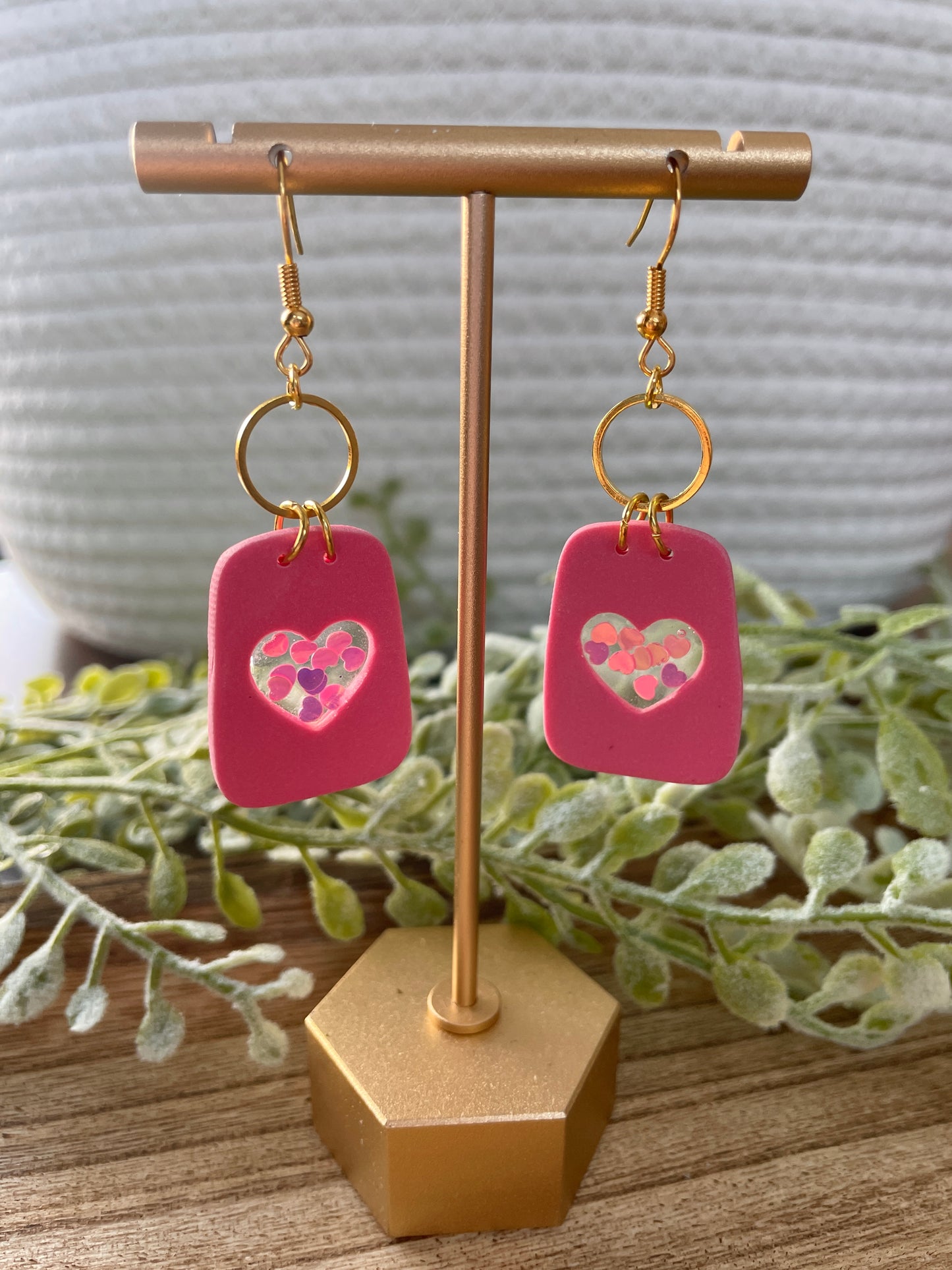 Valentine’s Cutout Hearts - Hot Pink