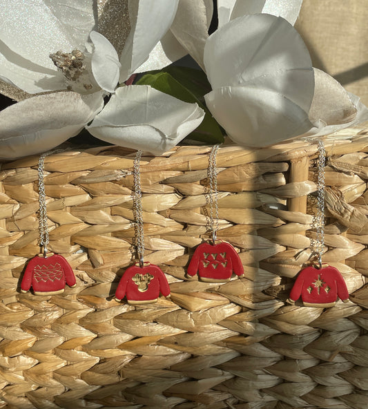 Sweater Necklaces